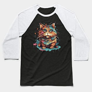 My painting, van Gogh's Cats Baseball T-Shirt